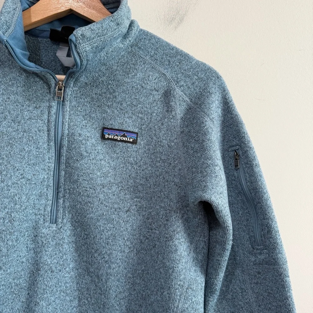 PATAGONIA Women's Better Sweater 1/4-Zip Fleece Size Medium Outdoor Gorpcore